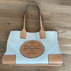 Tory Burch Canvas and Leather bag